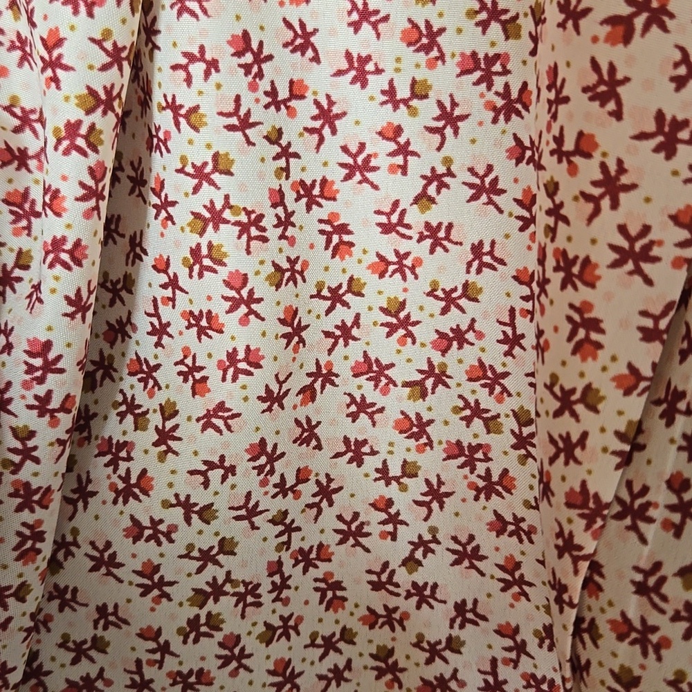 Loft | NWT Tan Floral Lined Belted Trench Coat Size XSP - Picture 5 of 10